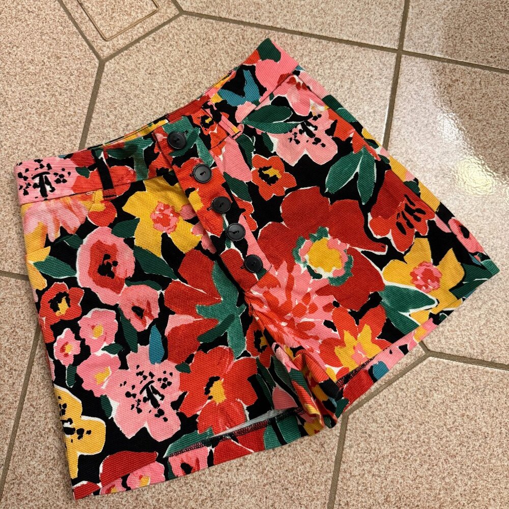 Zara (TRF) Flower Shorts